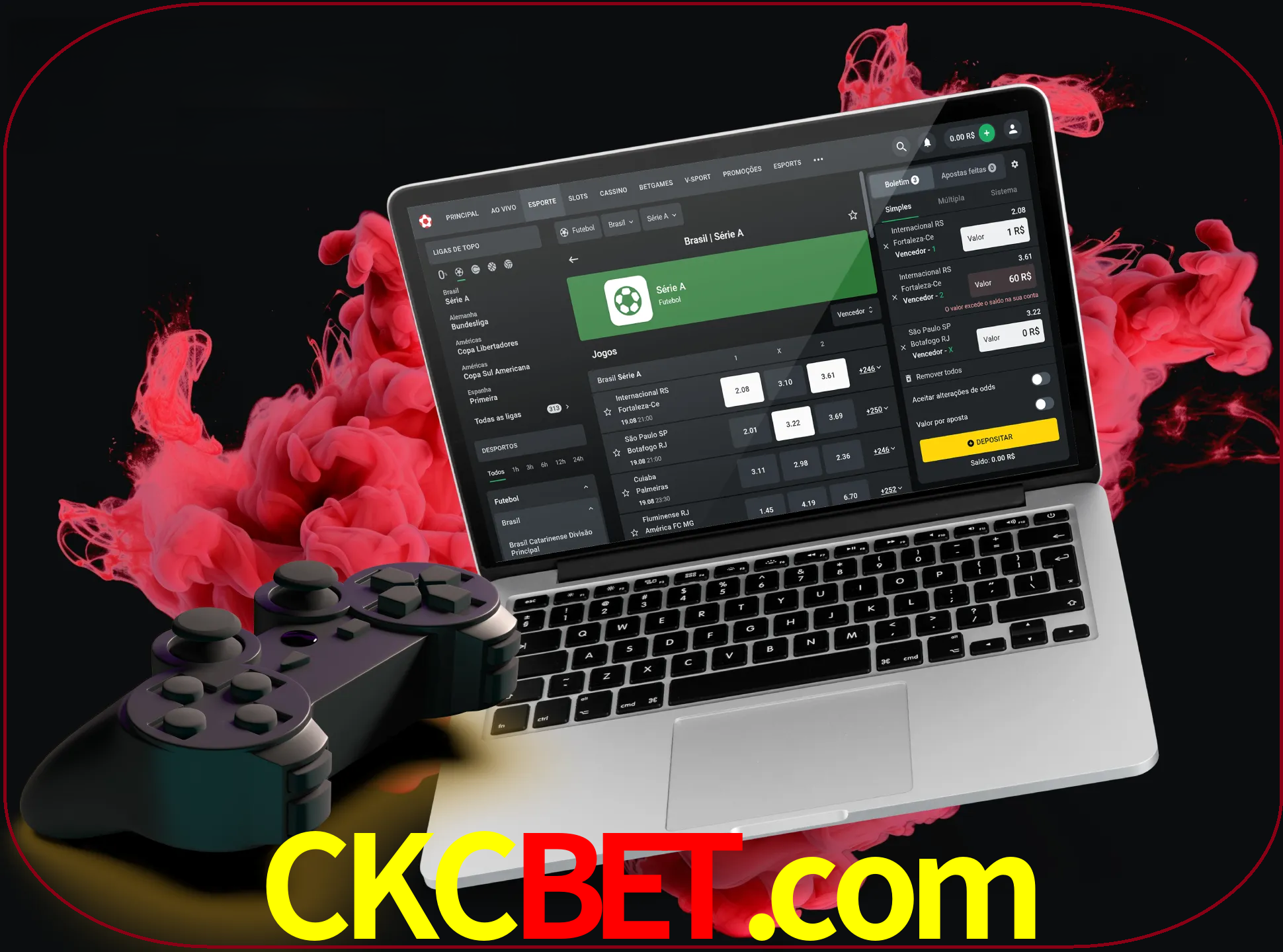 Visite a secção especial de jogos de vídeo em ckcbet para descobrir em que jogos pode apostar e ganhar muito dinheiro.