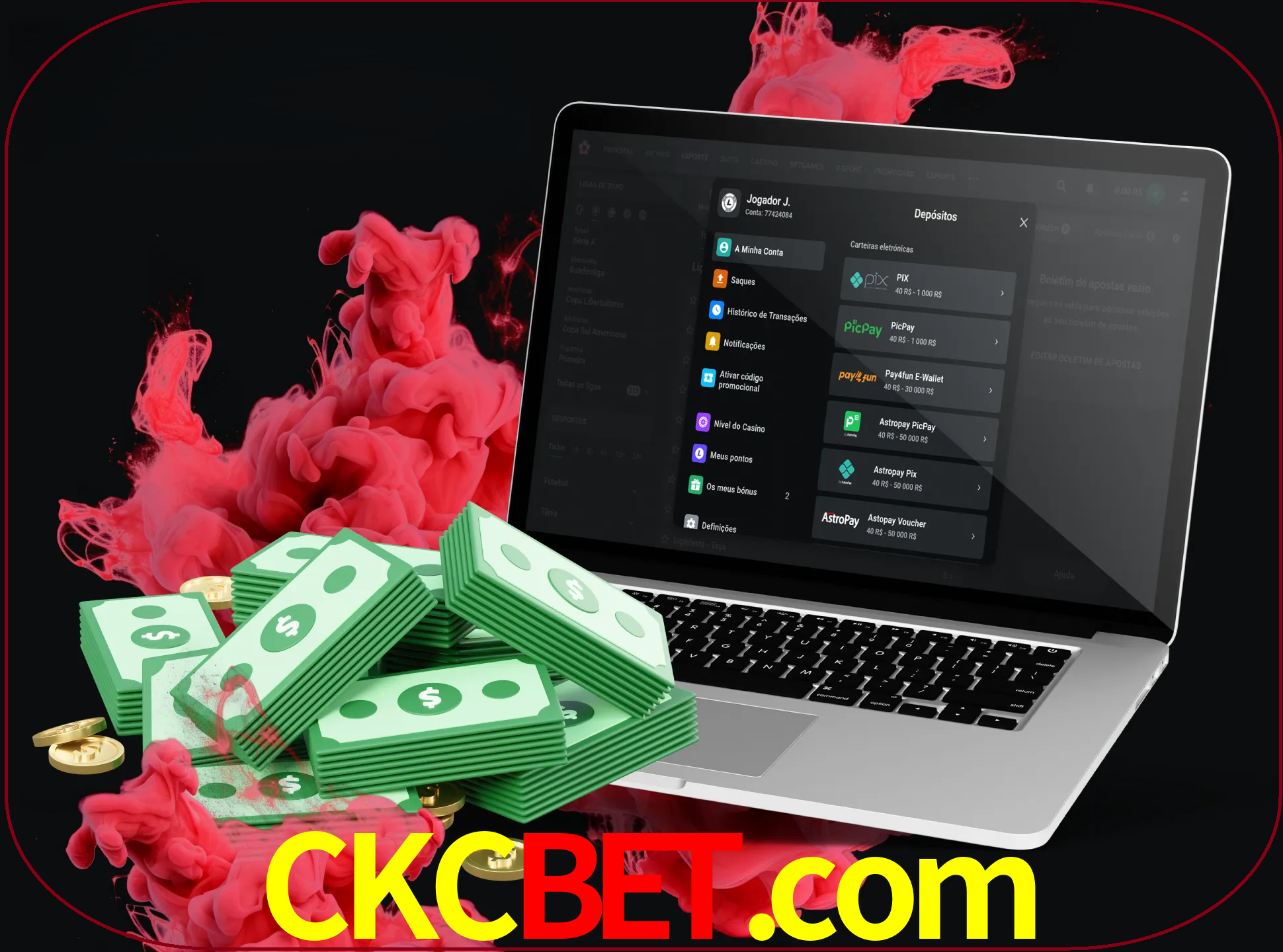 Para efetuar um depósito na sua conta ckcbet, basta escolher o método de depósito e especificar o montante.