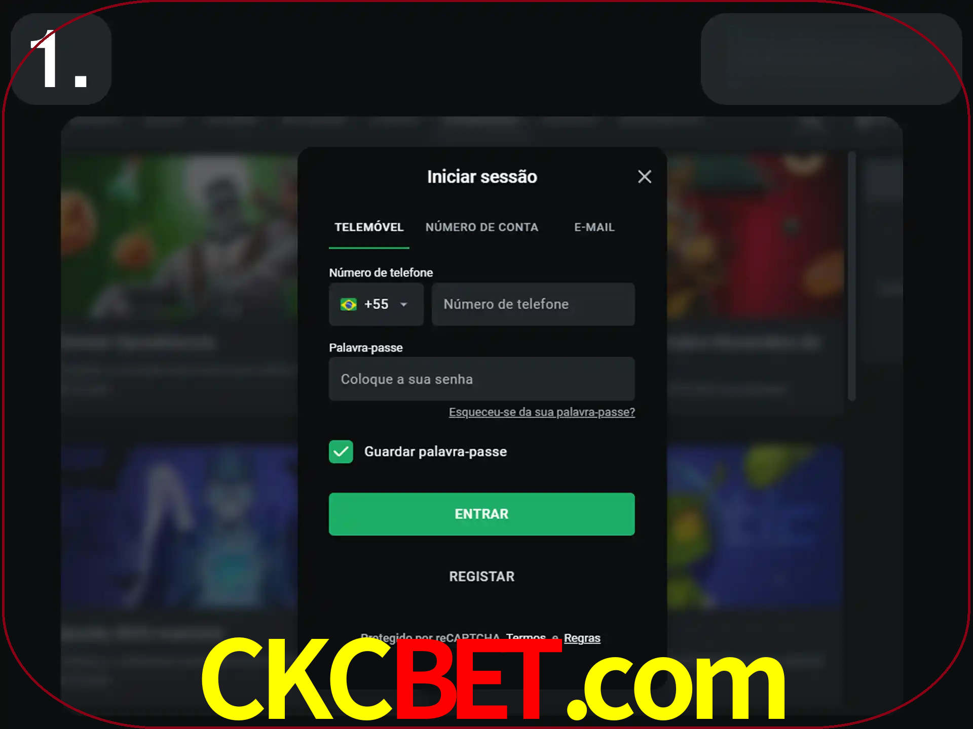 Acesse o site.